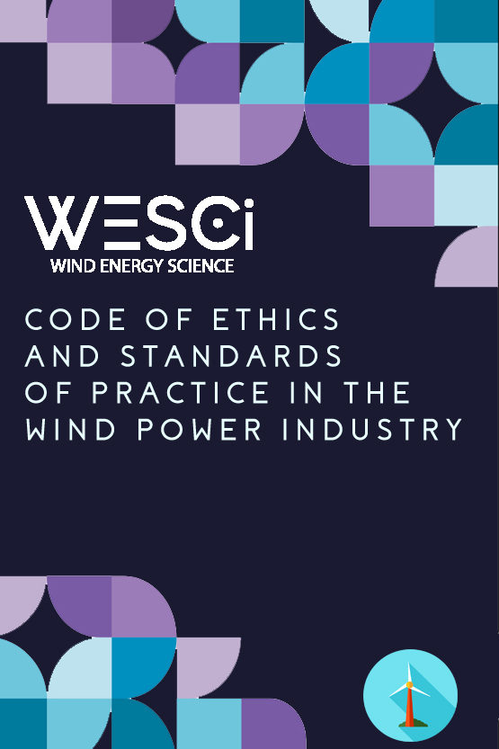 Code of Ethics and Standards of Practice in the wind power industry.